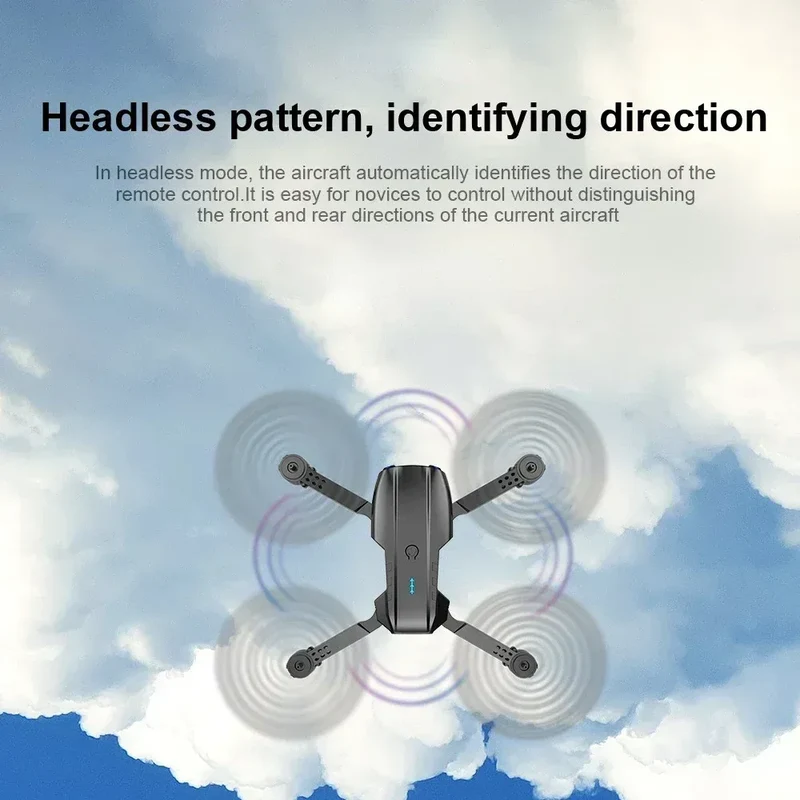New E99Pro RC Drone 4K Professinal With 1080P Wide Angle HD Camera Foldable Helicopter WIFI FPV Height Hold Gift Toy