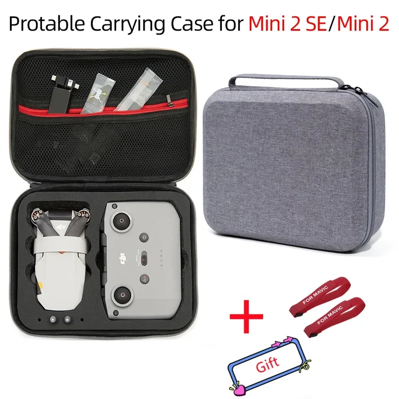 Handbag Portable Shockproof Box For DJI Mini 4K/DJI Mini 2/ Mini 2 SE Transport Case Drone Remote Control Accessorie Storage Bag