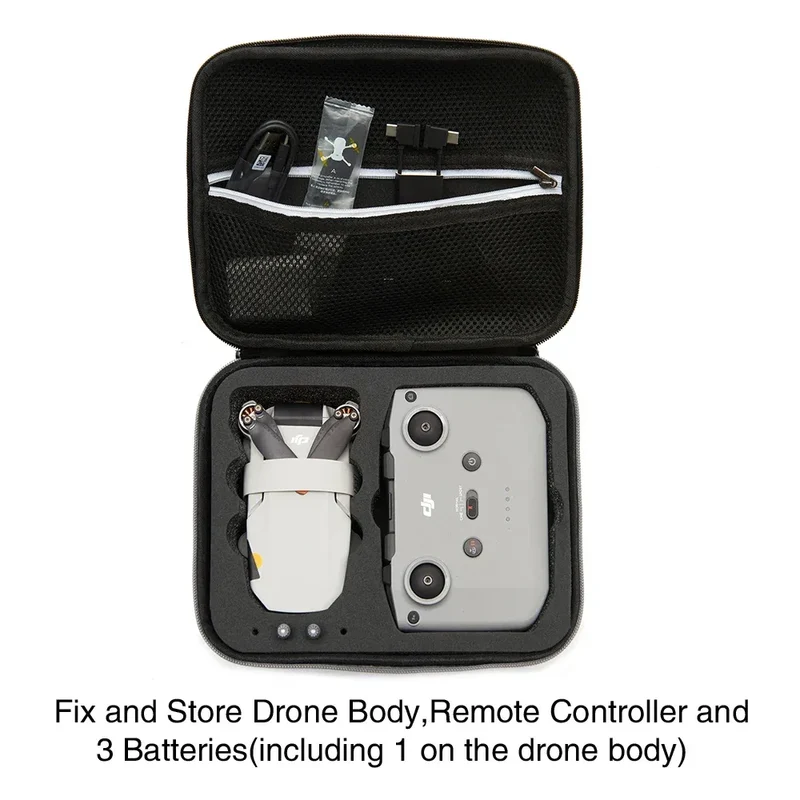 Handbag Portable Shockproof Box For DJI Mini 4K/DJI Mini 2/ Mini 2 SE Transport Case Drone Remote Control Accessorie Storage Bag