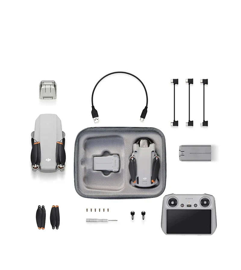 Portable Carrying Case for DJI Mini 3 Pro Storage Bag Mini3/Mini3 Pro Drone Accessories Snowflake Cloth Splash-proof Handbag