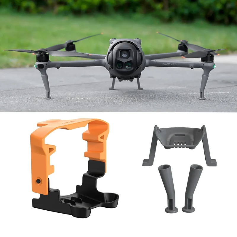 For DJI Mavic 4 Pro Accessories Propeller Holder Strap and Landing Gear Tripod Stand Support Leg Drone Protector