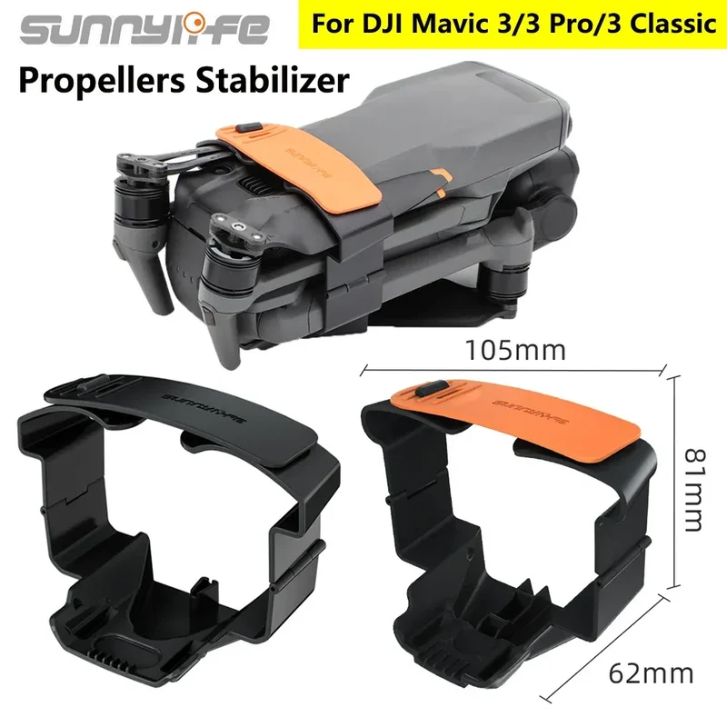 Sunnylife Propeller Holder For DJI Mavic 3/3 Pro/3 Classic Propeller Stabilizer Bracket Protective Belt Fixing Mount Drone Parts