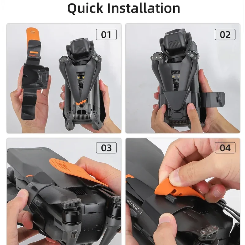 Sunnylife Propeller Holder For DJI Mavic 3/3 Pro/3 Classic Propeller Stabilizer Bracket Protective Belt Fixing Mount Drone Parts