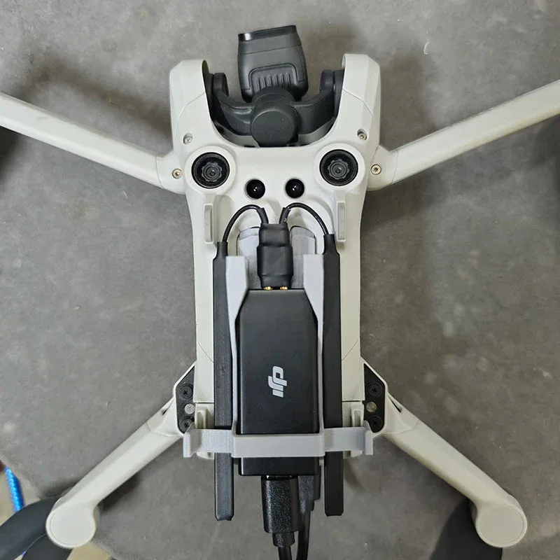 Fixed Bracket for DJI Cellular 4G Module Signal Booster Antenna Data Cable with Landing Gear Effect for DJI Mini 3 3pro Drone