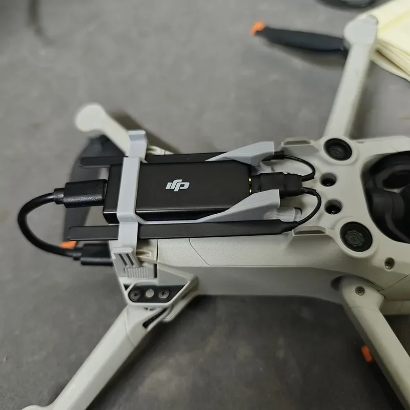 Fixed Bracket for DJI Cellular 4G Module Signal Booster Antenna Data Cable with Landing Gear Effect for DJI Mini 3 3pro Drone