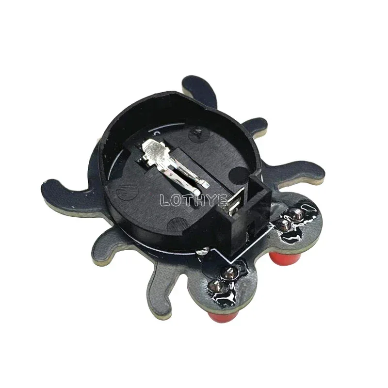 DlY Electronic Weevil Eye Kit Photosensitivity LED Light Soldering Assembly Welding Practice Experiment For Beginner Learn Gift