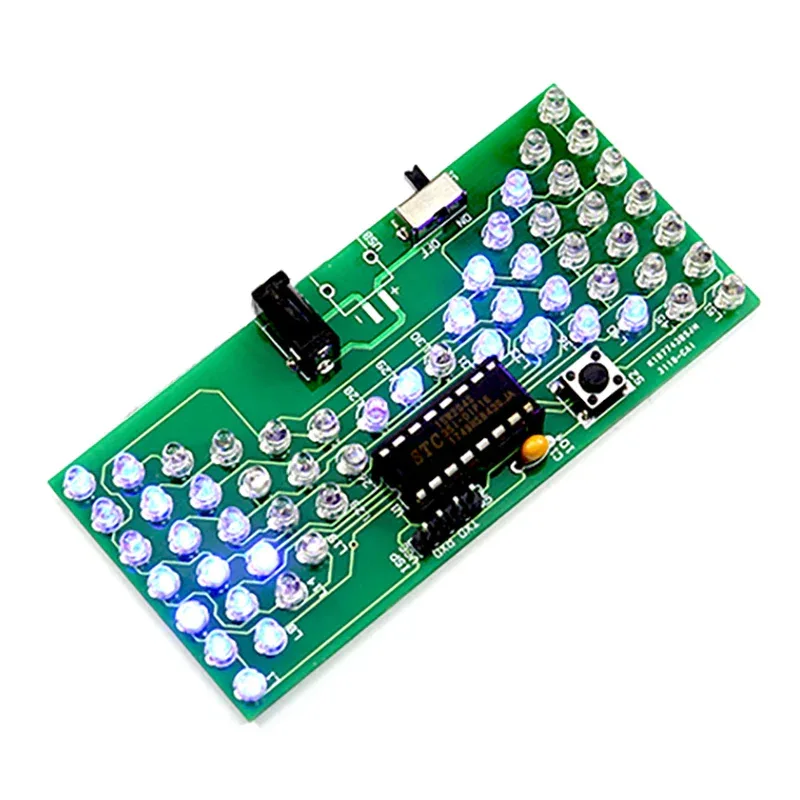Light-emitting Diode LED Electronic Hourglass DIY Electronic Kit 5V Fun Welding Electronic Component Welding Skills Training