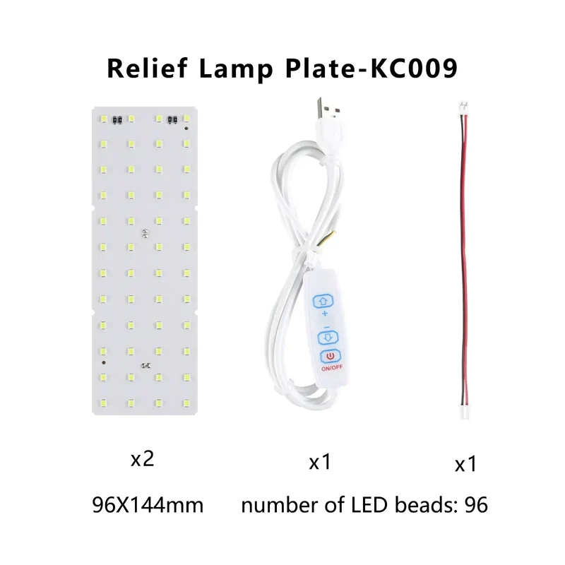 KC009 KC010 LED Lithophane CMYK PLA Filament 3D Printer Filament for 3d Lithophane photo frame Back Light Plate for bambu