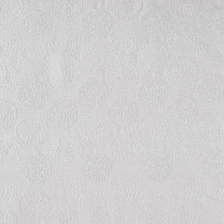 Width 120 cm Plain Embroidery Leaves Flowers Fabric Cotton Linen Rayon Viscose Fabric for Pillow Home Textile Fashion Dress Bag