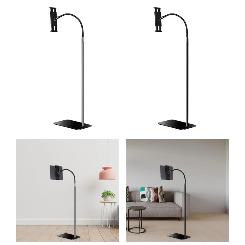 Phone Stand Stable Base Tablet Floor Stand for Video Camera Photo Streaming