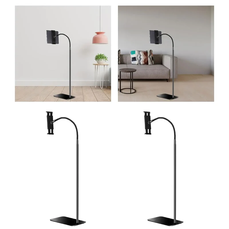 Phone Stand Stable Base Tablet Floor Stand for Video Camera Photo Streaming