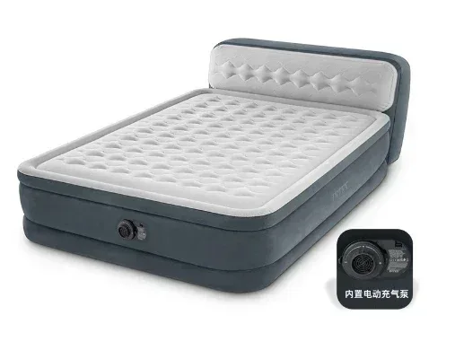 Order Online King Size Bed Inflatable Airbed Sleeping Intex Beds Air Bed Mattress with Pump