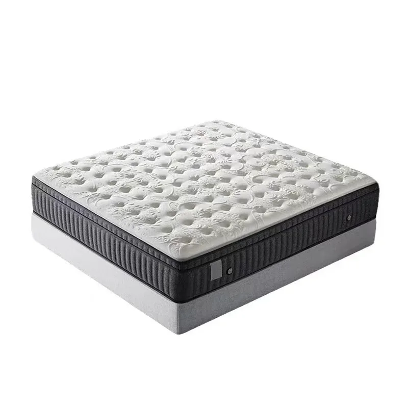 Natural latex independent spring 30cm mattress mute Simmons mattress super soft thickened