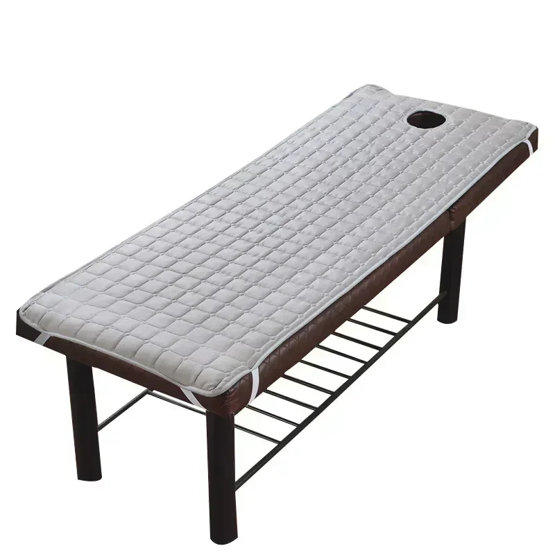 Home Textile Solid Color Anti Slip Winter Mattress for Beauty Salon Massage SPA
