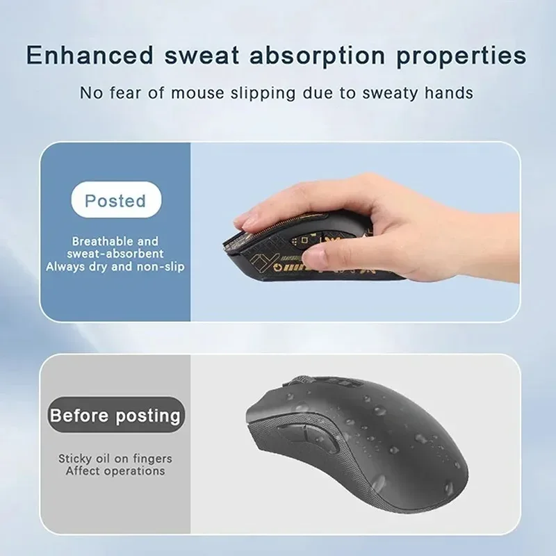 Anti-slip Stickers Full-wrap Protective Stickers And Wear-resistant Foot Pads For Rapoo MT760 Mini Mouse