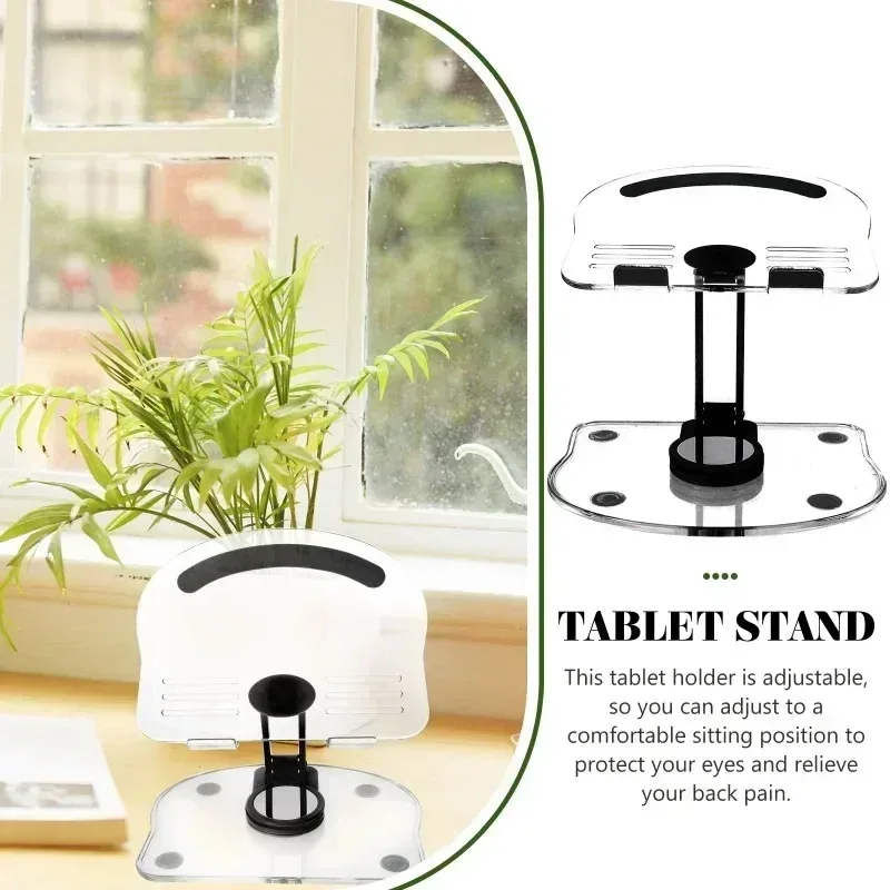 Foldable Tablet Support Office Desk Cell Phone Stand Telephone Versatile Grey Mobile Bracket