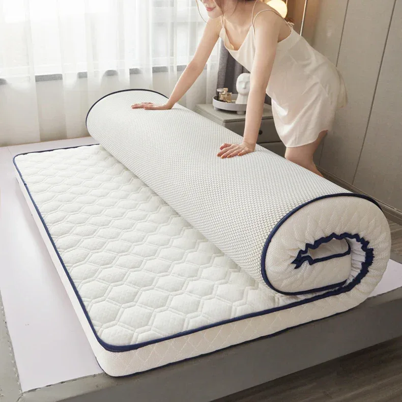 Latex mattress home hotel cushion thickened dormitory single double student tatami mattress, fashion sponge mats