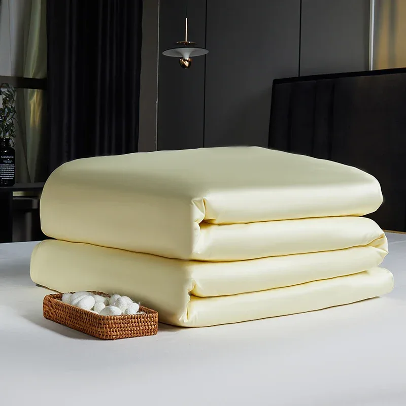 silk quilt Queen King size Hand-made Silk quilts Comforter Crafted with 100% Pure Silk Floss for winter summer all seasons