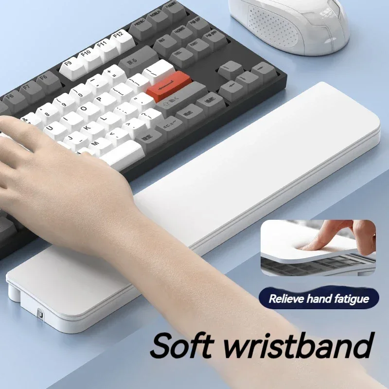 22-in-1 Multifunctional Cleaning Set Office Wristband Keyboard Support Leather Sponge Hand Holder Keyboard Palm Tray