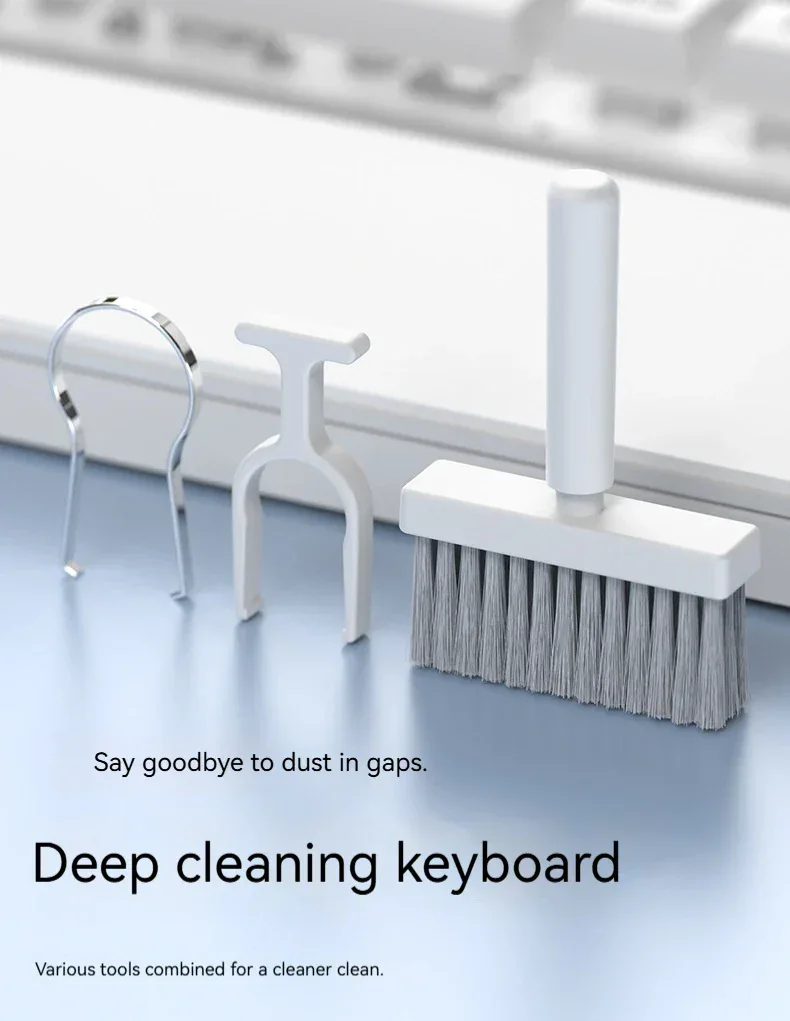 22-in-1 Multifunctional Cleaning Set Office Wristband Keyboard Support Leather Sponge Hand Holder Keyboard Palm Tray