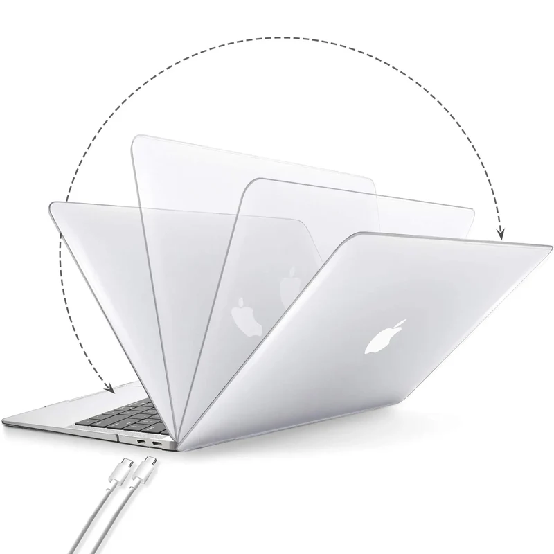 Laptop Case for Macbook Air 13 A2337 2020 M1 Chip Pro 13 A1278 2022 M2 Air 13.6 M2 for Macbook Pro 14 case M4 2023 M3 Pro 16