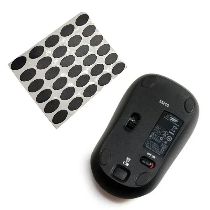 30Pcs Mouse Glides Skates For M215 M325 M310 M320 Gaming Mouse Antislip Feet Sticker Pad Brake Control Speed Mouse Feet