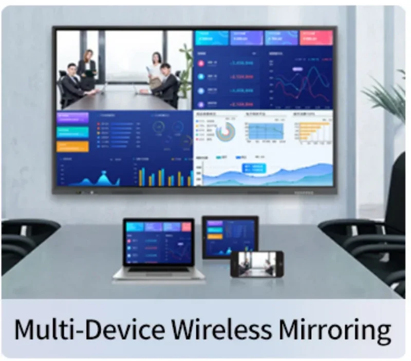 Smart LED Touch TV With Android WiFi 4K 50 55 65 75 Inch Smart Touch TV-Customizable Size OEM/ODM Karaoke TV Motherboard