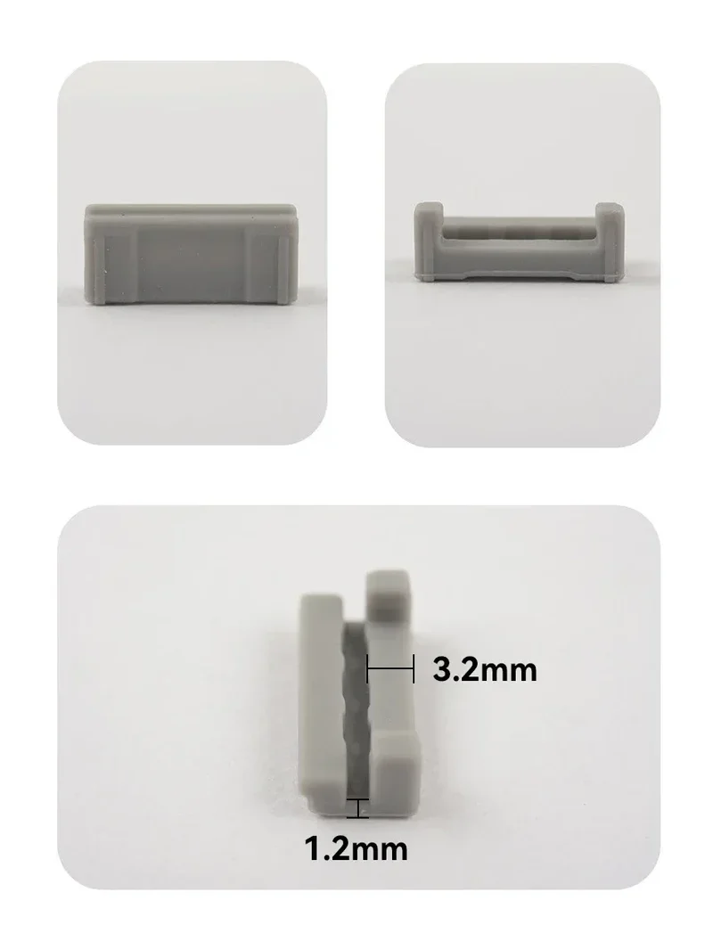 Geon × Nuxros Keysnap PCBsnap Goju Mechanical Keyboard O-ring Structure Silicone FKM Modifications Keyboard Gasket 4 Pcs