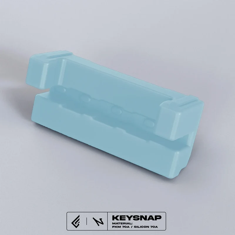 Geon × Nuxros Keysnap PCBsnap Goju Mechanical Keyboard O-ring Structure Silicone FKM Modifications Keyboard Gasket 4 Pcs