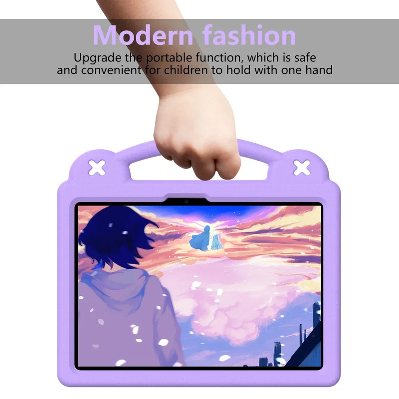 Cute Bear EVA Case For Official Xiaomi Pad 8 7 Pro 2025 11.2 Built-in Kickstand Kids Funda Cover Shockproof With Portable Holder