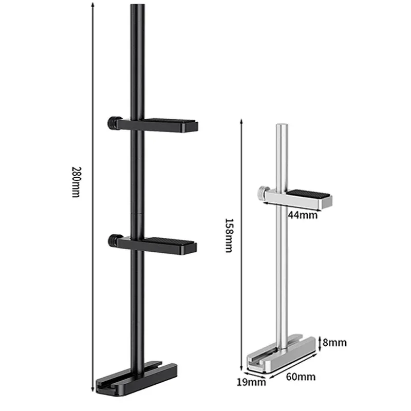 TEUCER VC4 Aluminum Alloy Graphics Video Stand 280mm GPU Support Anodic Oxidation Sandblasting Video Card Bracket PC Accessories