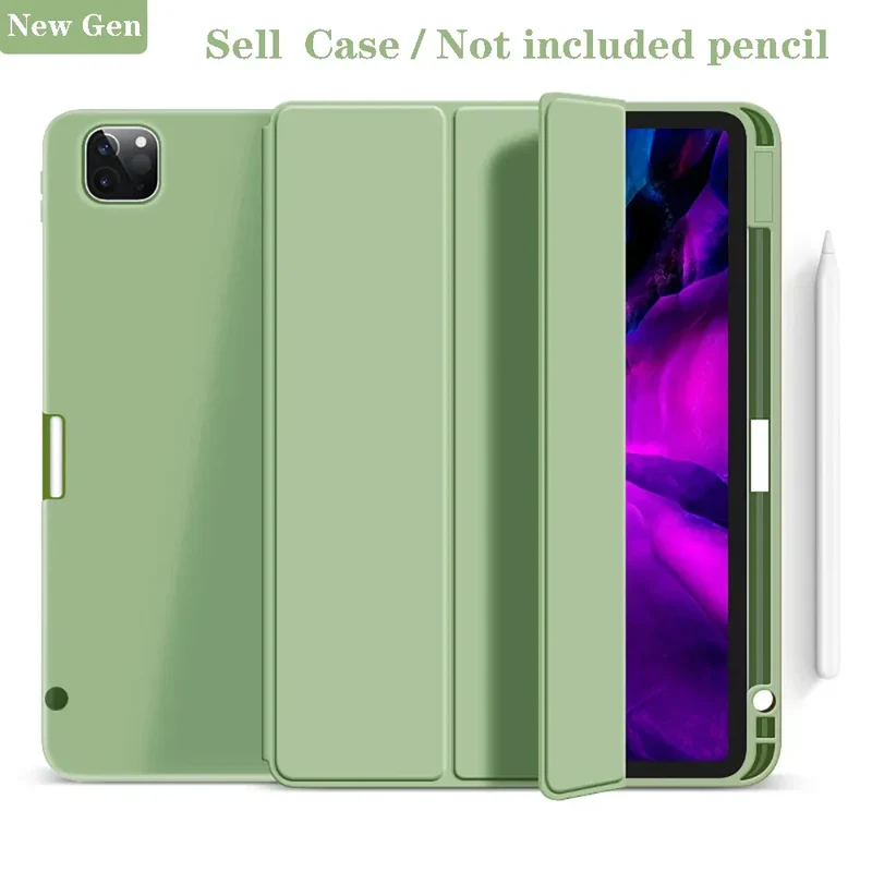 For iPad Air 4 Case Air 5 iPad Pro 11 Case 2020 2022 iPad Pro 12.9 Case 2021 5th Generation Funda Wireless Charge Pencil Holder