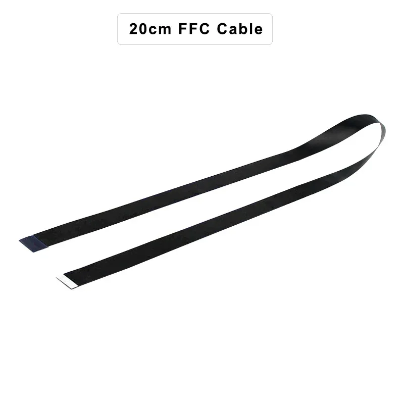HDMI-Compatible Connector Flex Flat Cable for Raspberry Pi 4 Micro Mini HDMI-Compatible 20pin FFC 10 20 50cmRibbon FPV Orange Pi