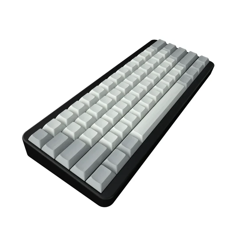 NPKC PBT Keycaps Custom Keycap Set Blank Key caps ANSI Retro Key cap DSA Keycaps for MX Switch Mechanical Keyboard GH60 XD/GK64