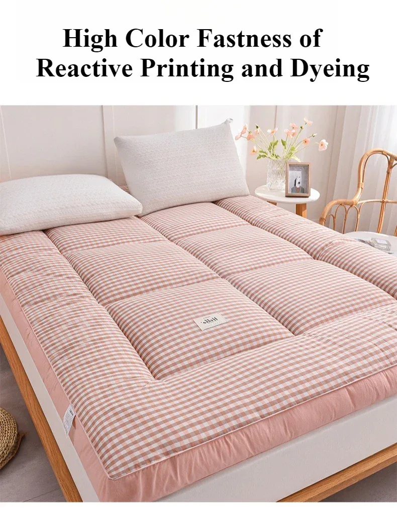 NewestFoldable Lightweight Portable Sleeping Pad/Tatami Mat Japanese Futon Mattress Soft Fabric,Easy Storage & Travel Mattress