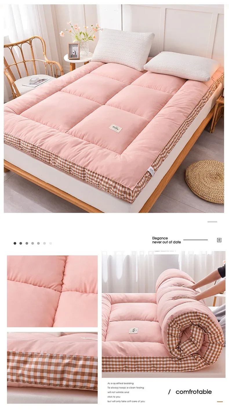 NewestFoldable Lightweight Portable Sleeping Pad/Tatami Mat Japanese Futon Mattress Soft Fabric,Easy Storage & Travel Mattress