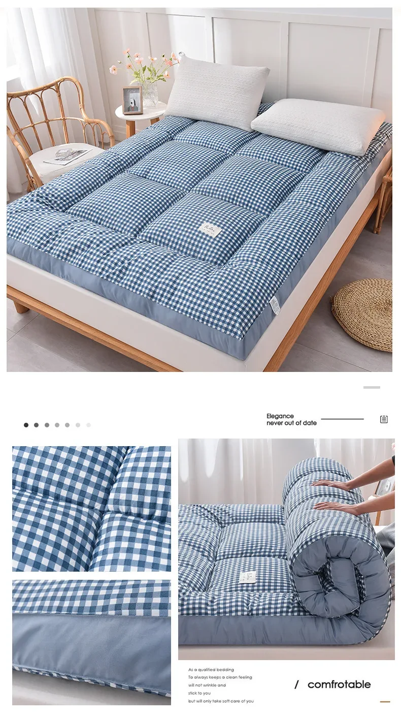 NewestFoldable Lightweight Portable Sleeping Pad/Tatami Mat Japanese Futon Mattress Soft Fabric,Easy Storage & Travel Mattress