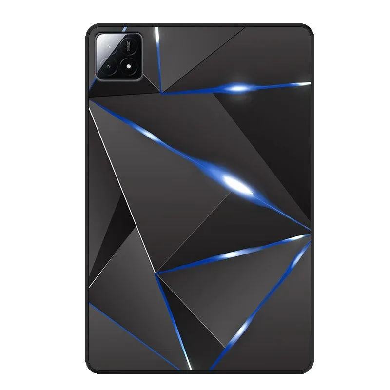 Tablet Case For Xiaomi Pad 6S Pro 12.4'' 2024 Slim Soft TPU Protective Back Cover For Xiaomi Pad 6 Pro 2023 Mi Pad 5/6 Pro 11''