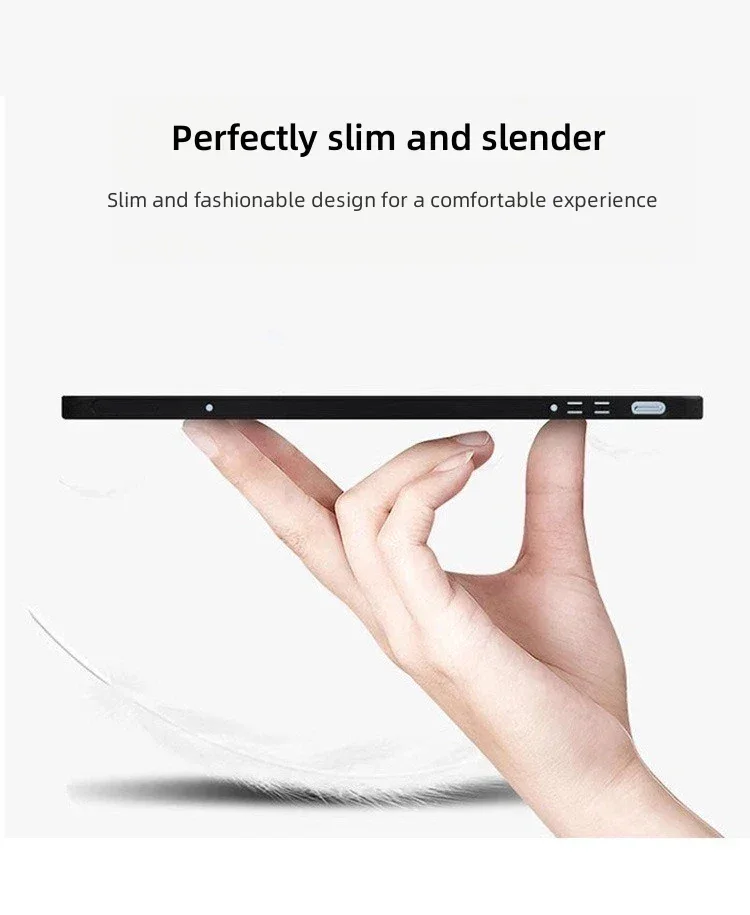 Tablet Case For Xiaomi Pad 6S Pro 12.4'' 2024 Slim Soft TPU Protective Back Cover For Xiaomi Pad 6 Pro 2023 Mi Pad 5/6 Pro 11''