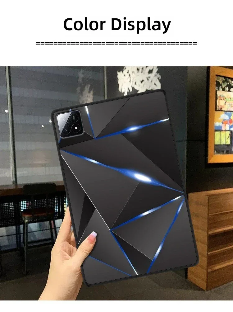 Tablet Case For Xiaomi Pad 6S Pro 12.4'' 2024 Slim Soft TPU Protective Back Cover For Xiaomi Pad 6 Pro 2023 Mi Pad 5/6 Pro 11''
