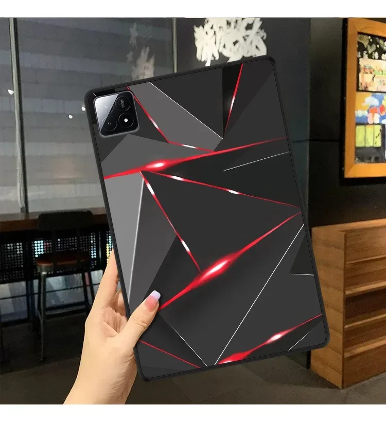 Tablet Case For Xiaomi Pad 6S Pro 12.4'' 2024 Slim Soft TPU Protective Back Cover For Xiaomi Pad 6 Pro 2023 Mi Pad 5/6 Pro 11''