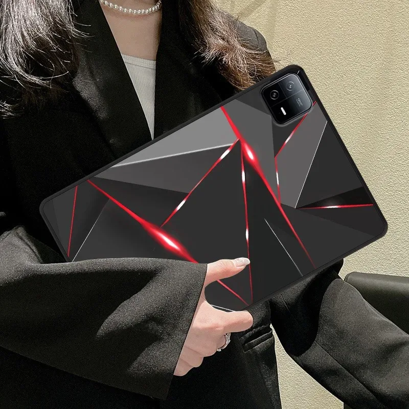 Tablet Case For Xiaomi Pad 6S Pro 12.4'' 2024 Slim Soft TPU Protective Back Cover For Xiaomi Pad 6 Pro 2023 Mi Pad 5/6 Pro 11''