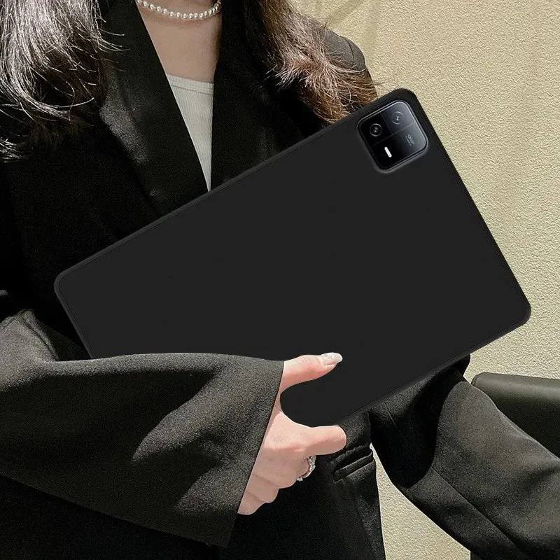 Tablet Case For Xiaomi Pad 6S Pro 12.4'' 2024 Slim Soft TPU Protective Back Cover For Xiaomi Pad 6 Pro 2023 Mi Pad 5/6 Pro 11''