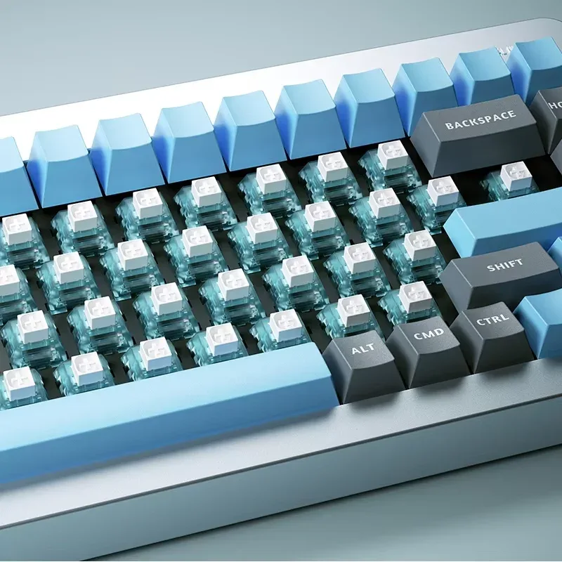 Kailh Arctic Fox Switches Clicky Tactile Keyboard Switch 5 Pins 63g RGB Switch With Light Guide Mechanical Keyboard MX Switches