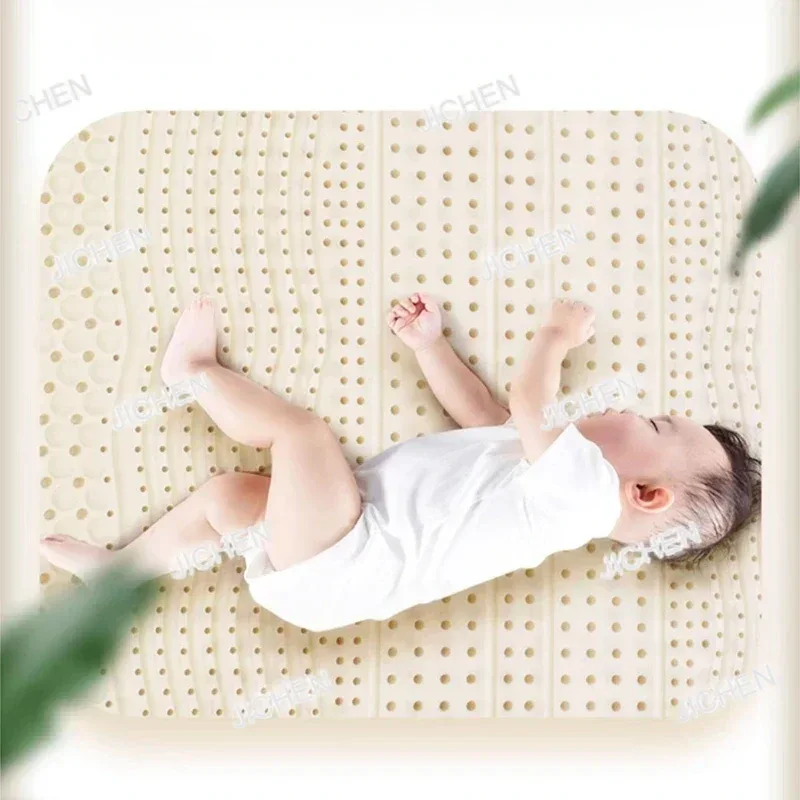 HQC Natural Latex Double Mattresses King Size Molblly Foldable Latex Mattresses Twin Queen Folding Colchon Matrimonial Furnitur