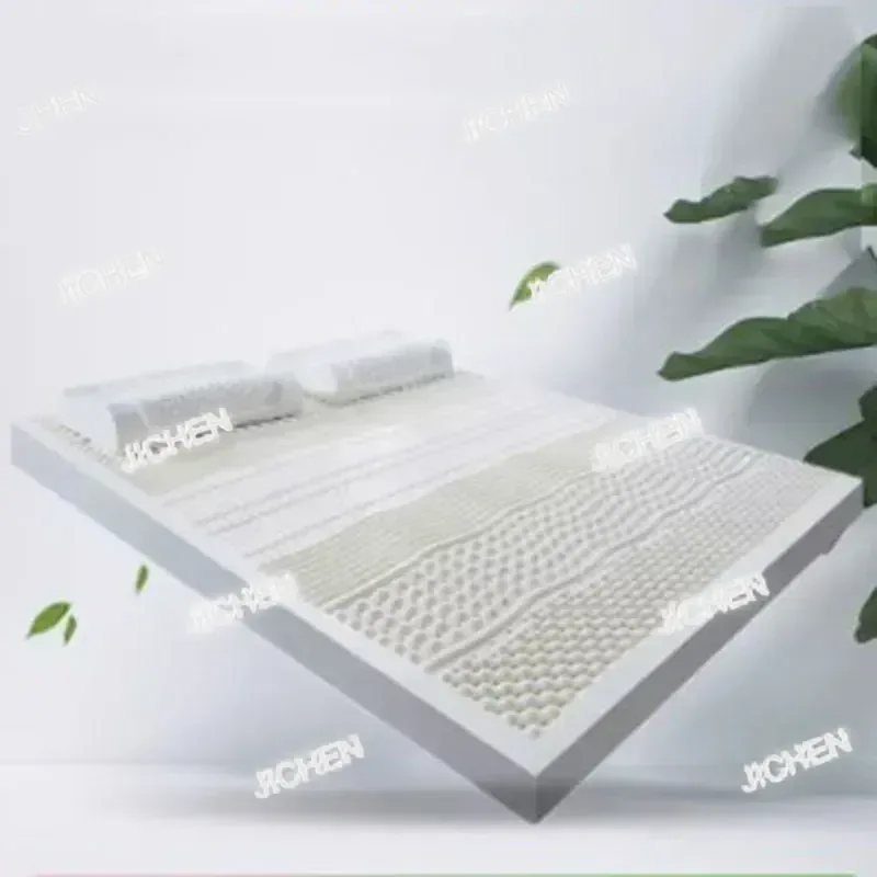 HQC Natural Latex Double Mattresses King Size Molblly Foldable Latex Mattresses Twin Queen Folding Colchon Matrimonial Furnitur