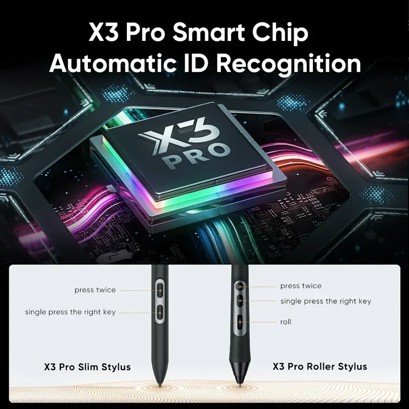 XPPen Artist Pro 19 (Gen 2) 4K Graphics Tablet Monitor with 99.8% sRGB X3 Pro Stylus 18.4 Inch Drawing Display for Windows Mac