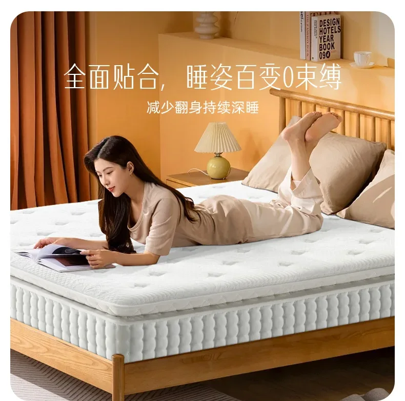 Bedroom Furniture 120x200 150x200 180x200 200x220 Cm Deluxe Roll Packaging Mattress King Size Mattresses Topper Bed Mattresses