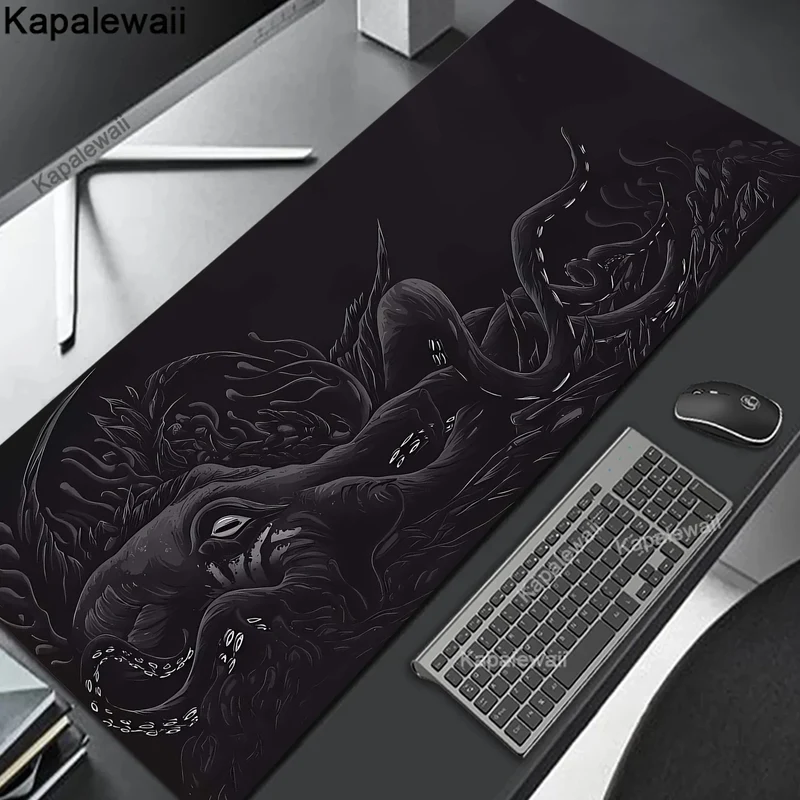 Oni Mouse Pad Gaming Mousemat Large Desk Mat Pc Gamer Accessoires Mousepad Speed Keyboard Pads XXL 900x400 Keyboard Mousepad