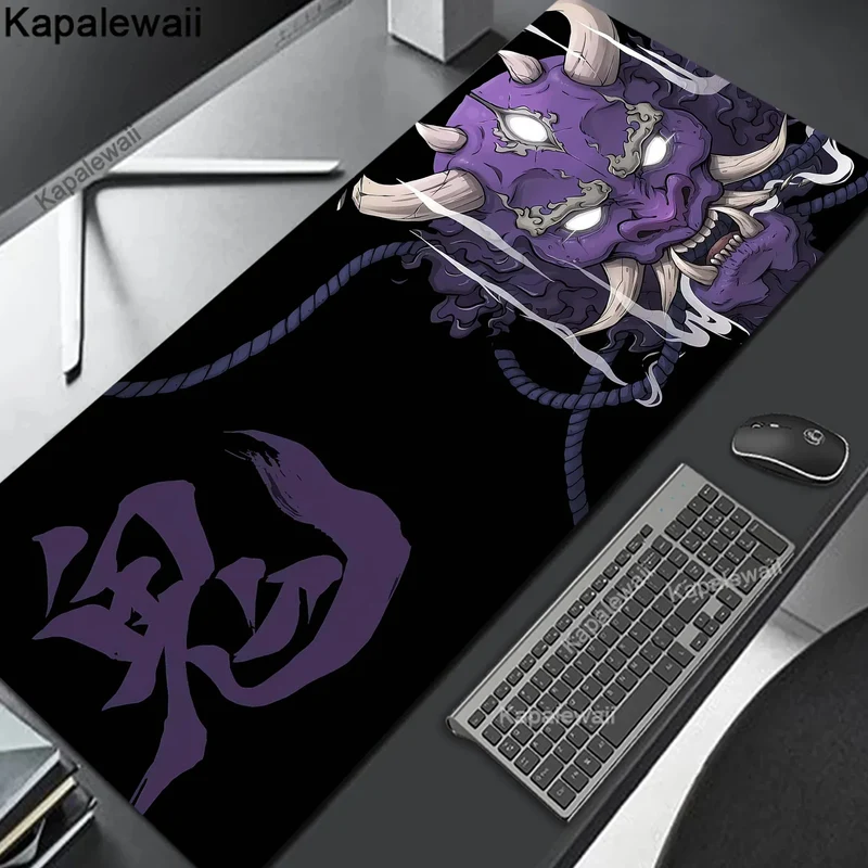 Oni Mouse Pad Gaming Mousemat Large Desk Mat Pc Gamer Accessoires Mousepad Speed Keyboard Pads XXL 900x400 Keyboard Mousepad